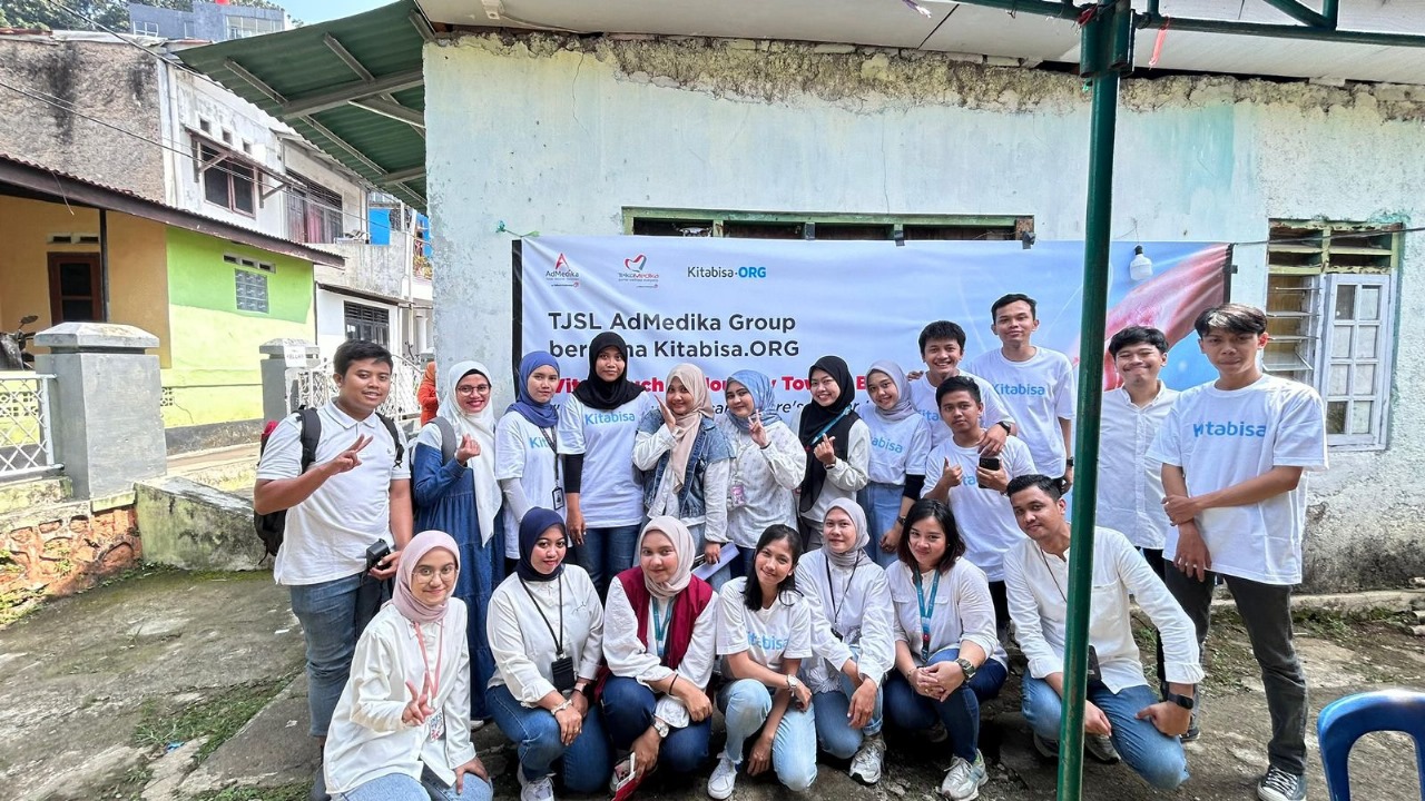 AdMedika Group dan KitaBisa Gelar TJSL Kesehatan di Posyandu Cempaka, Bogor