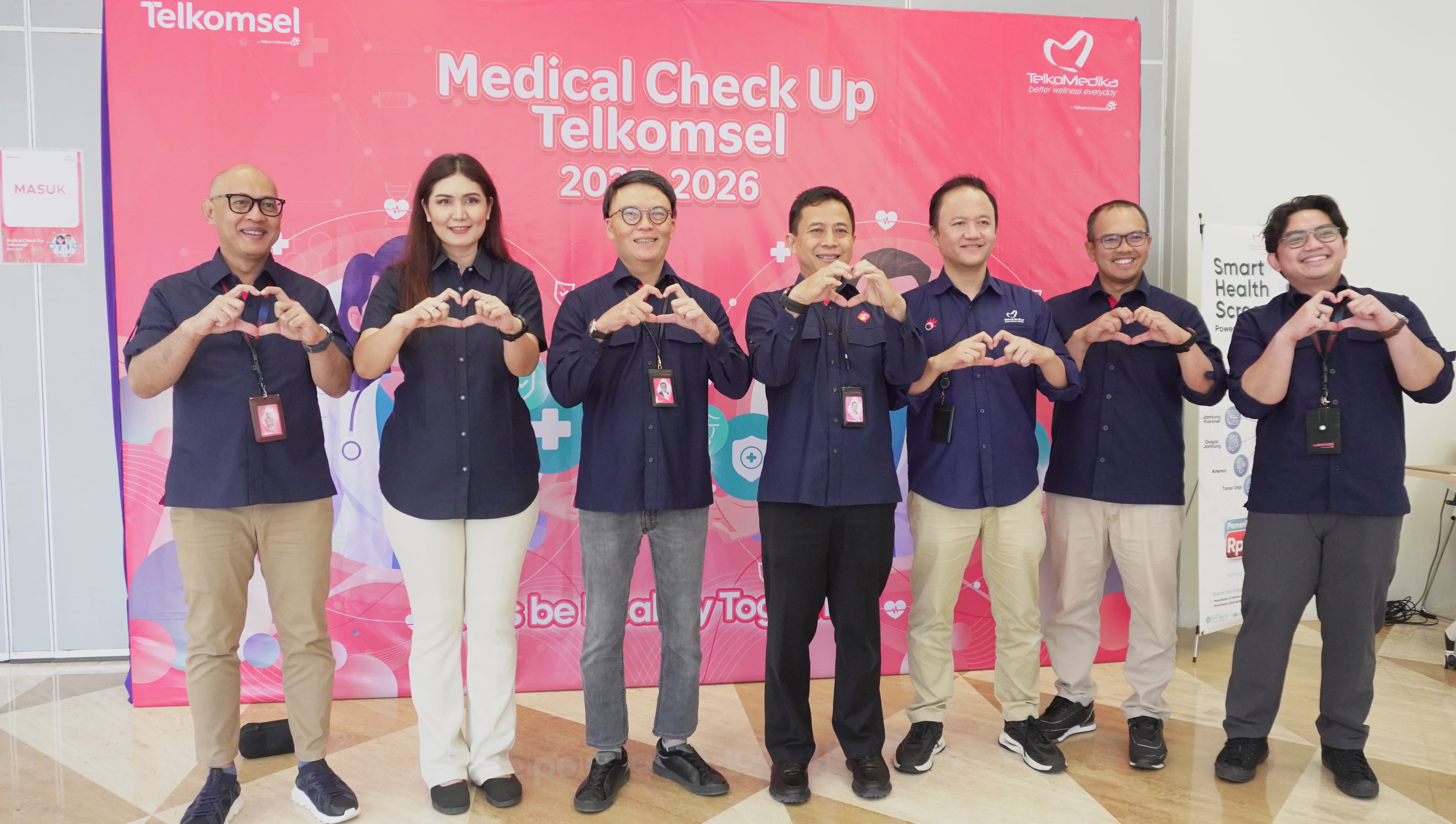Telkomsel Laksanakan MCU Tahunan Karyawan dengan TelkoMedika