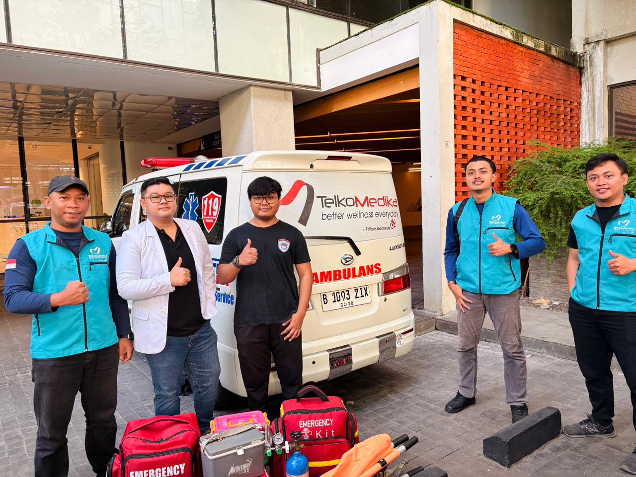 TelkoMedika Beri Dukungan Tim Medis dan Ambulance dalam Kegiatan Anniversary PT Telin ke-19 Tahun