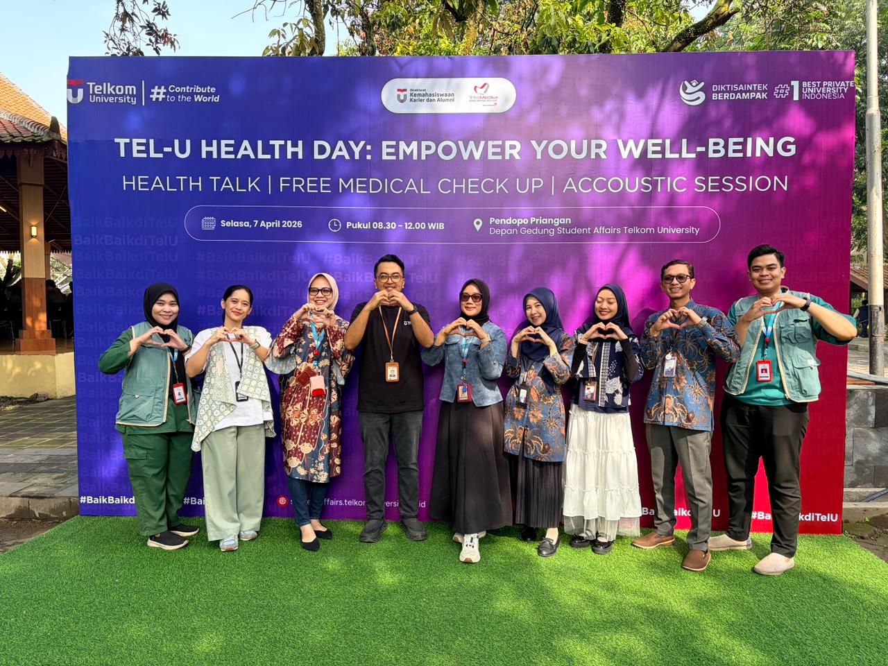 Peringati World Health Day, TelkoMedika Hadir dalam  Tel-U Health Day