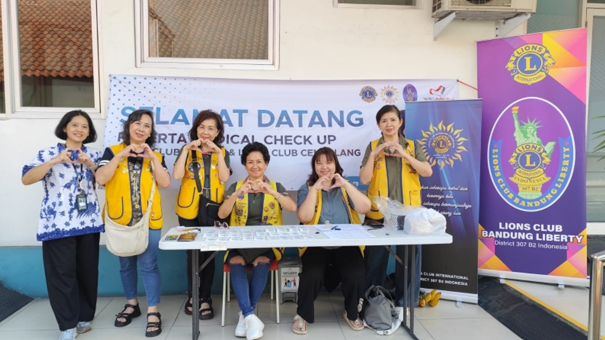 TelkoMedika Hadirkan Layanan MCU dan Vaksinasi bagi 700 Peserta Bersama Lions Club Bandung Liberty