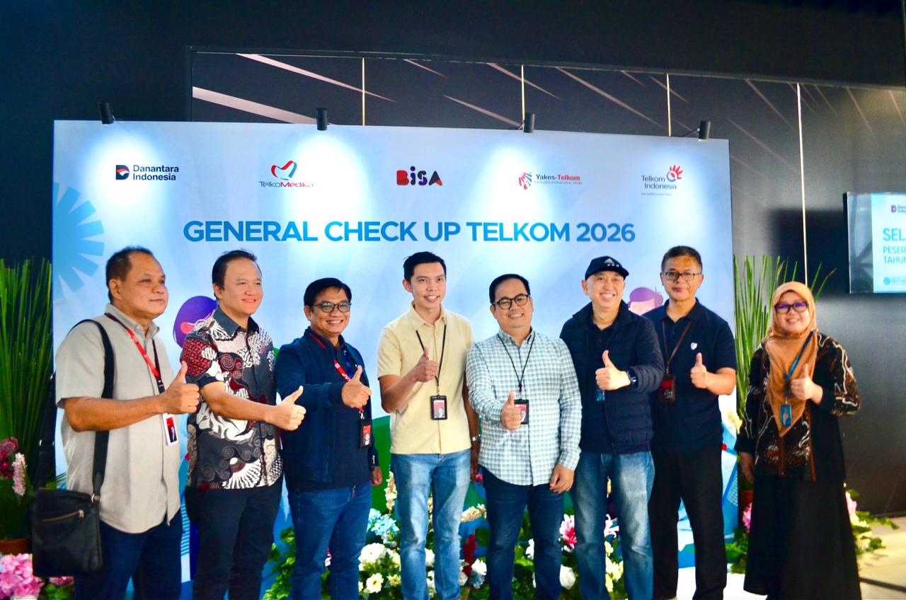 TelkoMedika Dukung Kick-Off GCU Telkom 2026 untuk Mewujudkan Karyawan yang Lebih Sehat dan Produktif