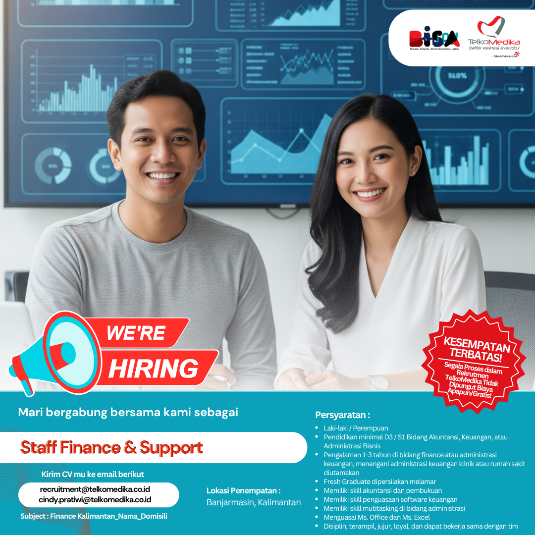 Staff Finance Kalimantan