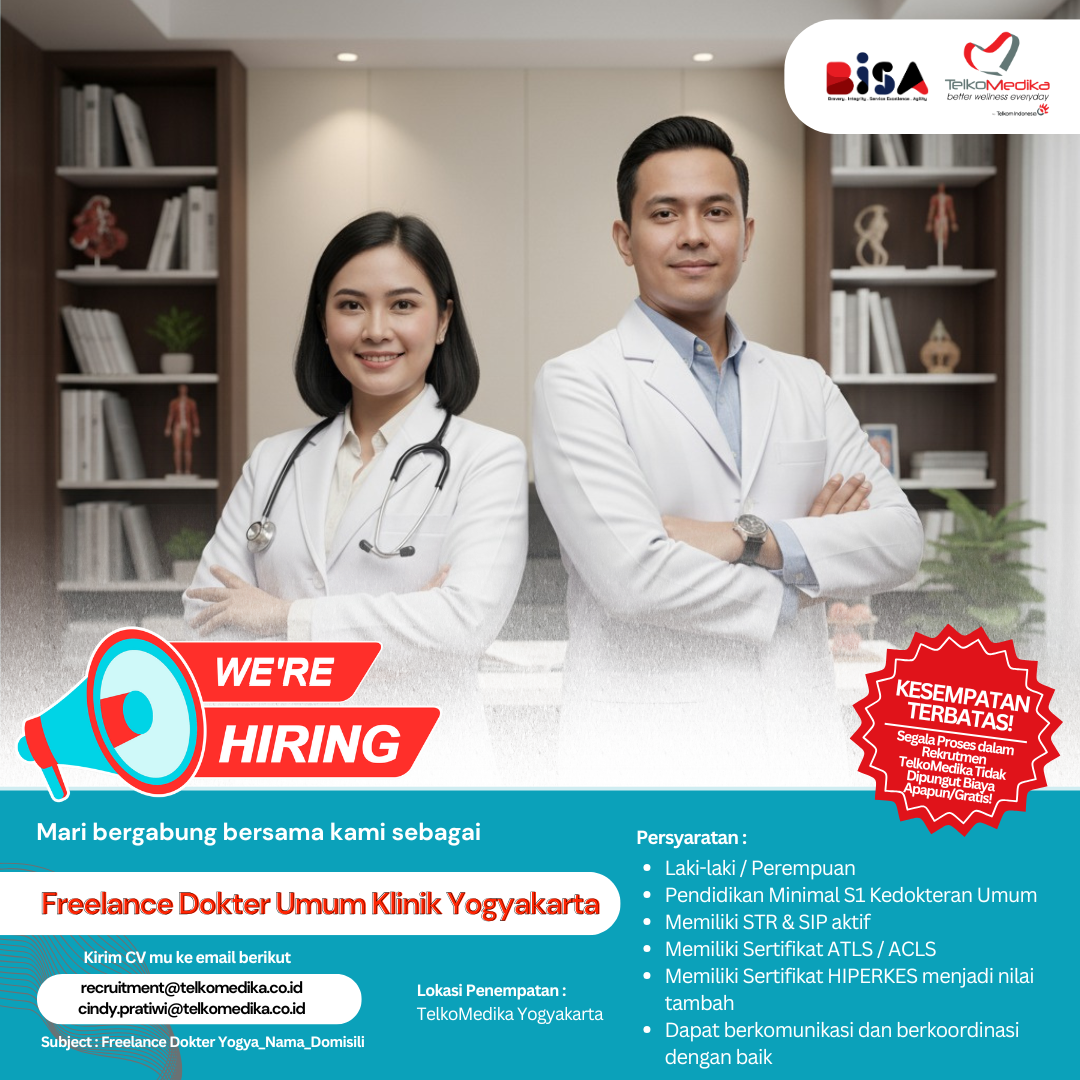 Freelance Dokter Umum Klinik Yogyakarta